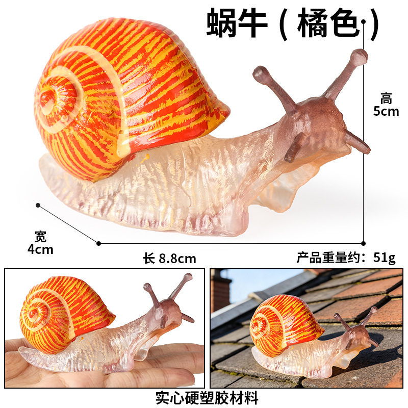 3757 caracol (naranja)