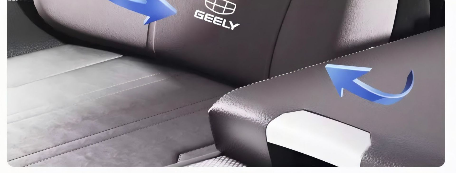 Geely Car Headrest Xingrui Xingyue L Binyue Cool Neck Pillow Emgrand Vision Star Wish Car Seat Cushion