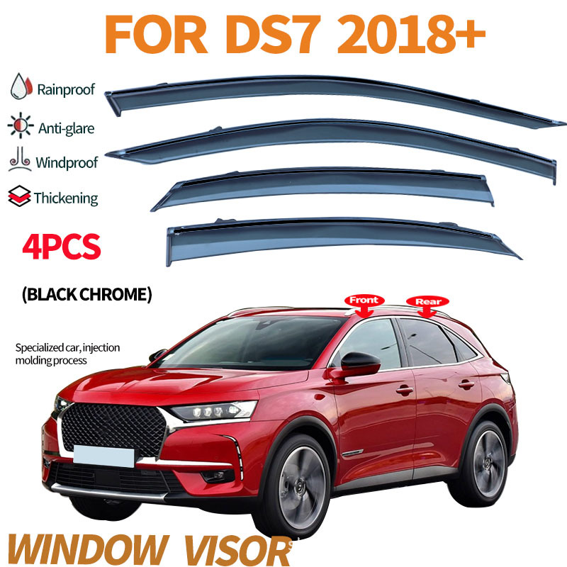 Suitable for Citroen Ds7 Window Visor Citroen Ds7Crossback Window Visor