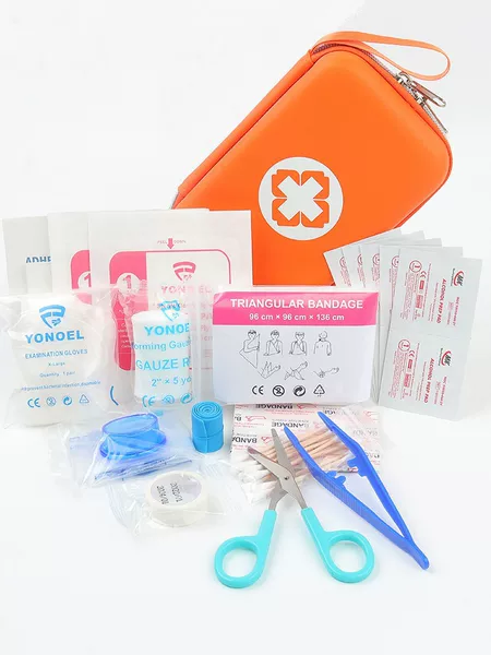 First Aid Kit Eva Emergency Outdoor Rescue Car Office Home Convenient Medical Accessories Cosmetics Bag Medicine Box