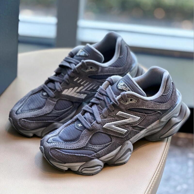 Cross-border high-quality 2025 Putian shoes NB9060 "Little Elephant Hoof" pure original high version, spring and autumn height-increasing, original gray