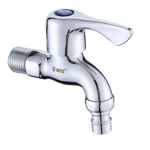 Copper chrome-plated faucet quick-open home decoration universal washing machine faucet factory outlet