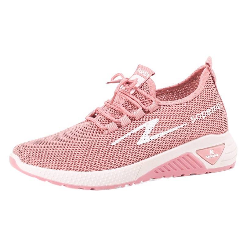 Zapatos de Mujer Otoño 2025, Nuevos Zapatos Deportivos Casuales Transpirables y Versátiles para Mujer, Zapatos de Mujer Modernos de Punto, Venta al por Mayor