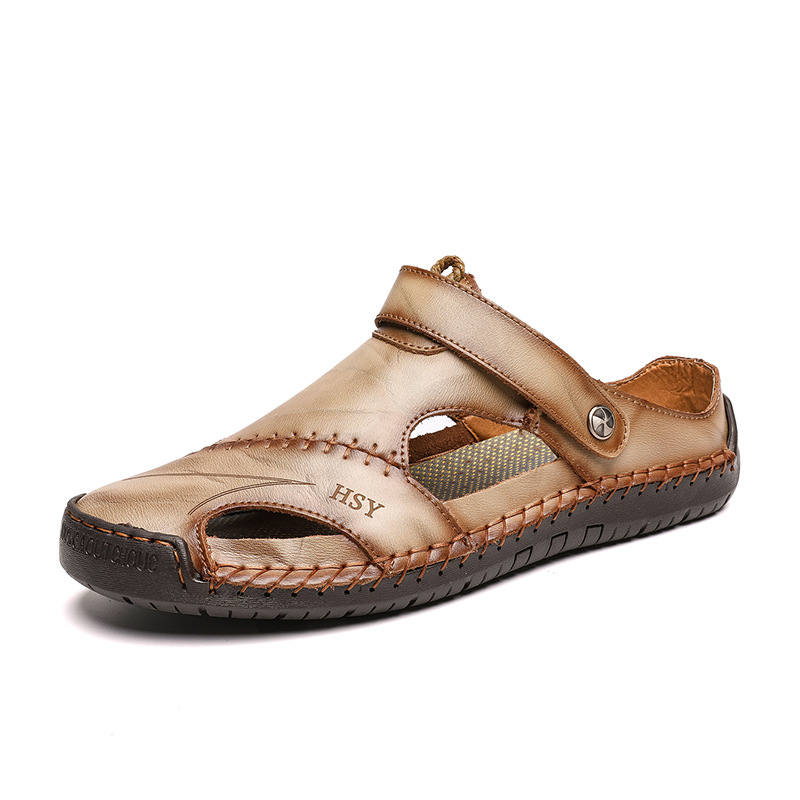 Transfronterizos sandalias de hombre Amazon estación independiente al aire libre AliExpress viajes de verano zapatos de playa zapatos de hombre tamaño grande