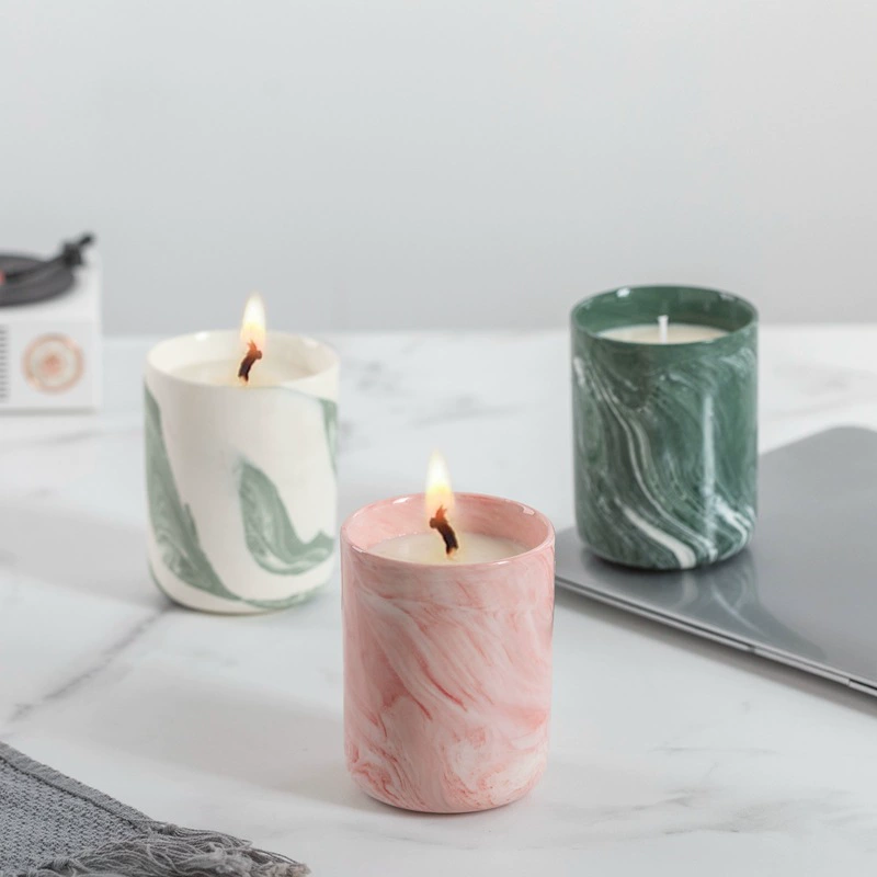 Creative ceramic aromatherapy, candle, tea cup