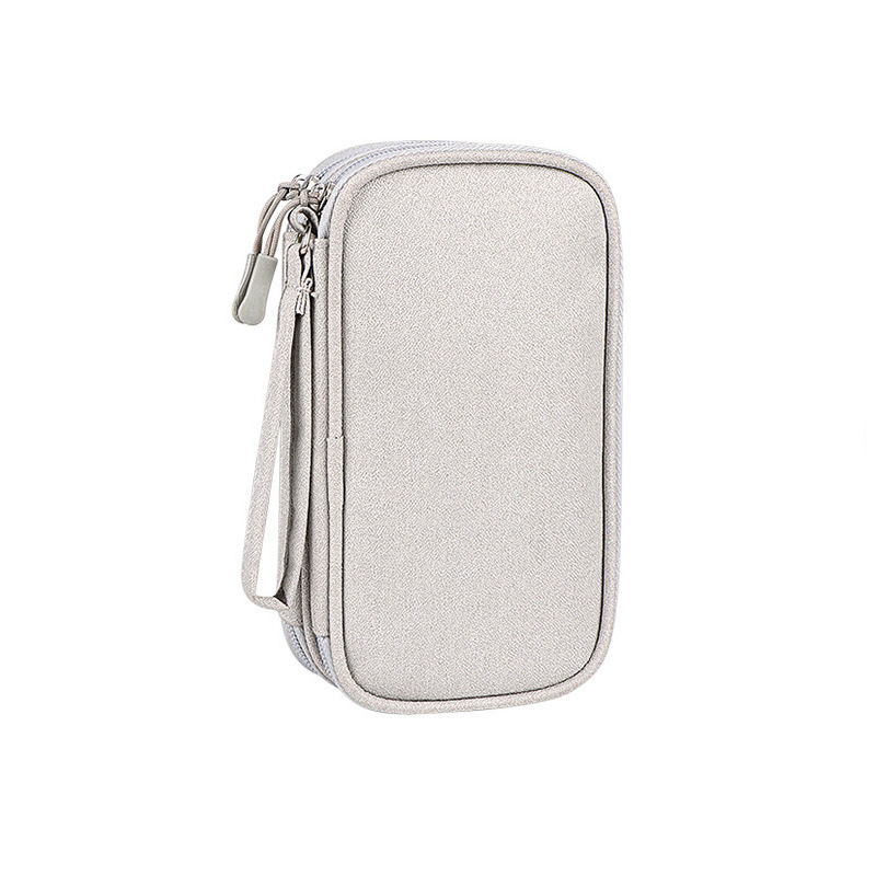 Banco de la energía cable de datos bolsa de almacenamiento de energía móvil bolsa de tela caja de disco duro teléfono móvil cubierta protectora dormitorio digital portátil