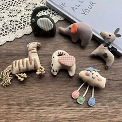 新型充綿DIY布芸動物公仔アクセサリー漫画ブローチアクセサリーアクセサリー帽子アクセサリーアクセサリー