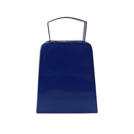 厂家直销 跨境热销 方牛铃Cow Bell 4寸牛铃铛 呐喊助威手摇铃铛