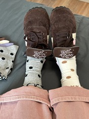 韓版ins時尚百搭點點中筒襪日系簡約復古木耳邊波點學院風堆堆襪