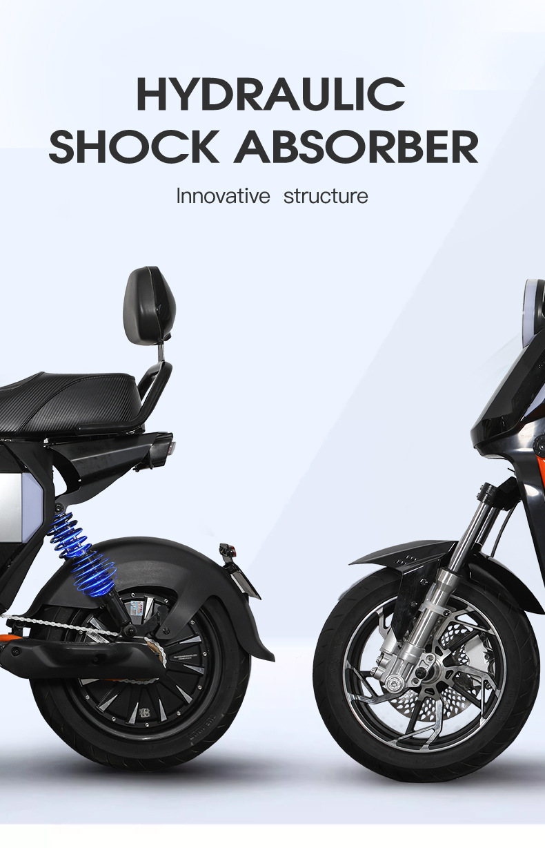 U2 Export Model Electric Vehicle with Long Range, Two-Wheeled Electric Scooter for Adult Commuting, Electric Bicycle Manufacturer
