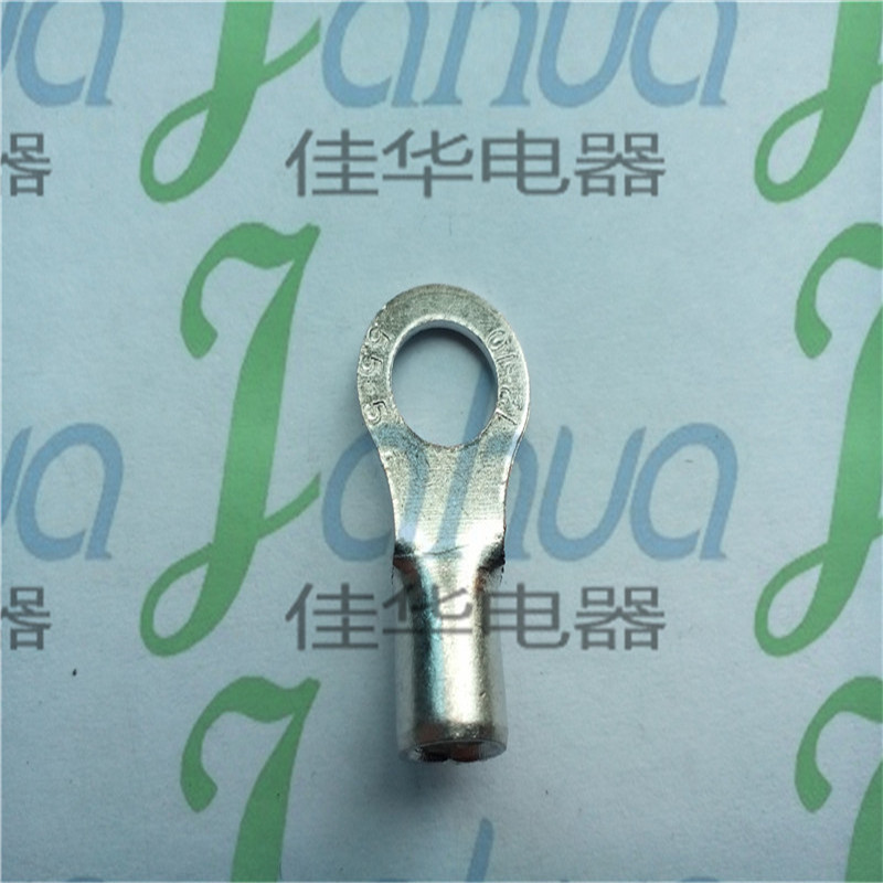 RNB5.5-5 圆形端头 冷 压接线端子 电线铜接头 黄铜