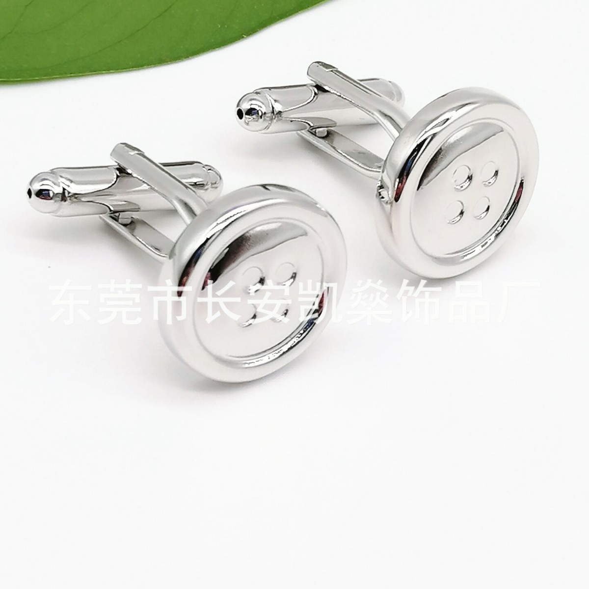 New High-grade Round Cufflinks, High-quality French Cufflinks, Cuff Nails, High-end Men's Cufflinks, Cuff Nails