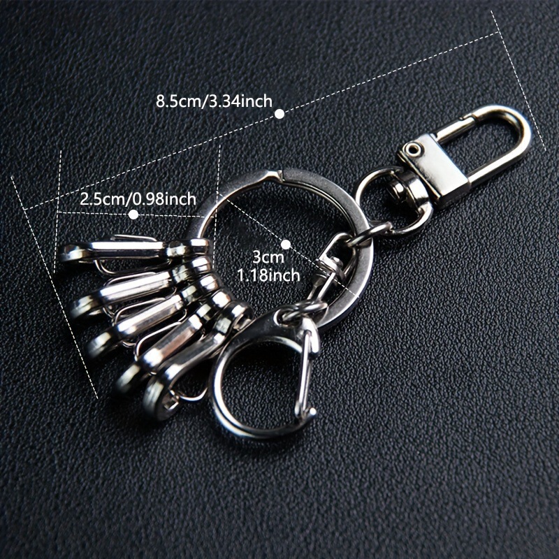 W 68665 Multi-Clip Mini Keychains Multi-Clip Mini Keychains European and American New Style