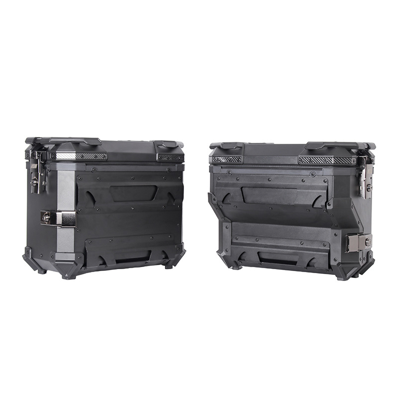 38Lmjw Knight Right Side Box Motorcycle Universal Aluminum Alloy Side Box Waterproof Side Box Anti-Theft Travel Storage Box