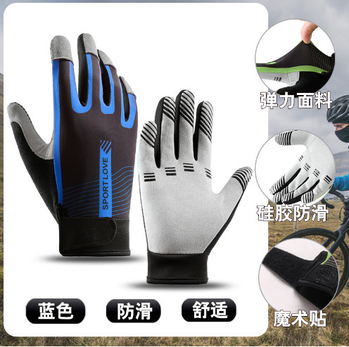 Frisbee, gloves
