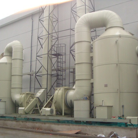 酸碱雾吸收塔排烟防腐高效净化器负离子除臭环保节能塔炮喷淋