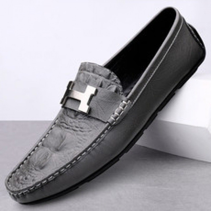 Zapatos de cuero para hombres, zapatos de negocios británicos, nuevos zapatos de negocios transpirables, zapatos casuales suaves, zapatos para hombres.