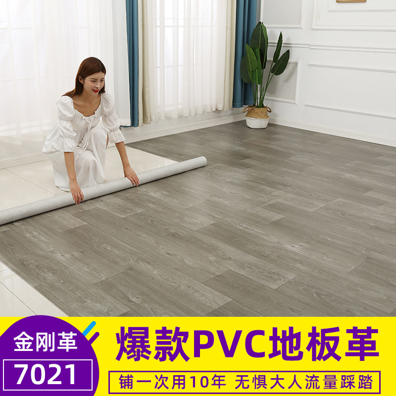 リビングの耐磨耗床は家庭用寝室PVC床セメントタイルを貼ります。|undefined