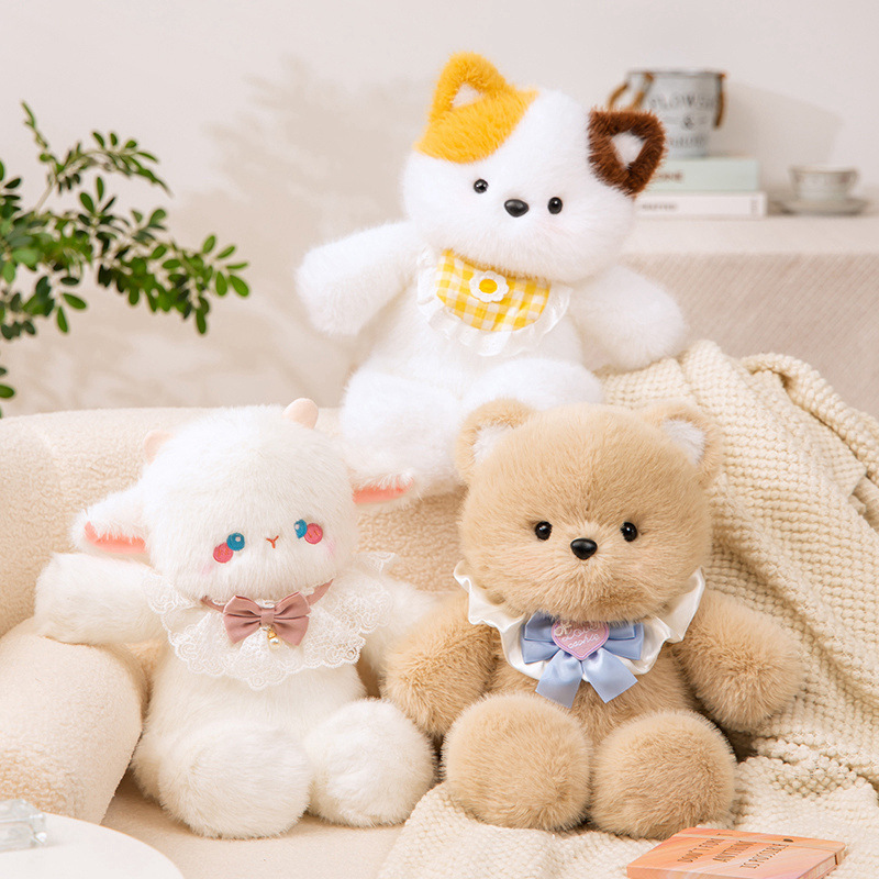 ランニングシリーズ人形会ランニングクマ三花猫動物ぬいぐるみリュックサック子供女の子プレゼント|undefined