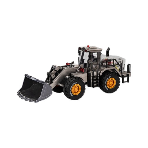 Steel Power Alloy Excavator Construction Truck Children's Toy Rollers Inertia Forklift Snow Shovel Bulldozer Model for Boys