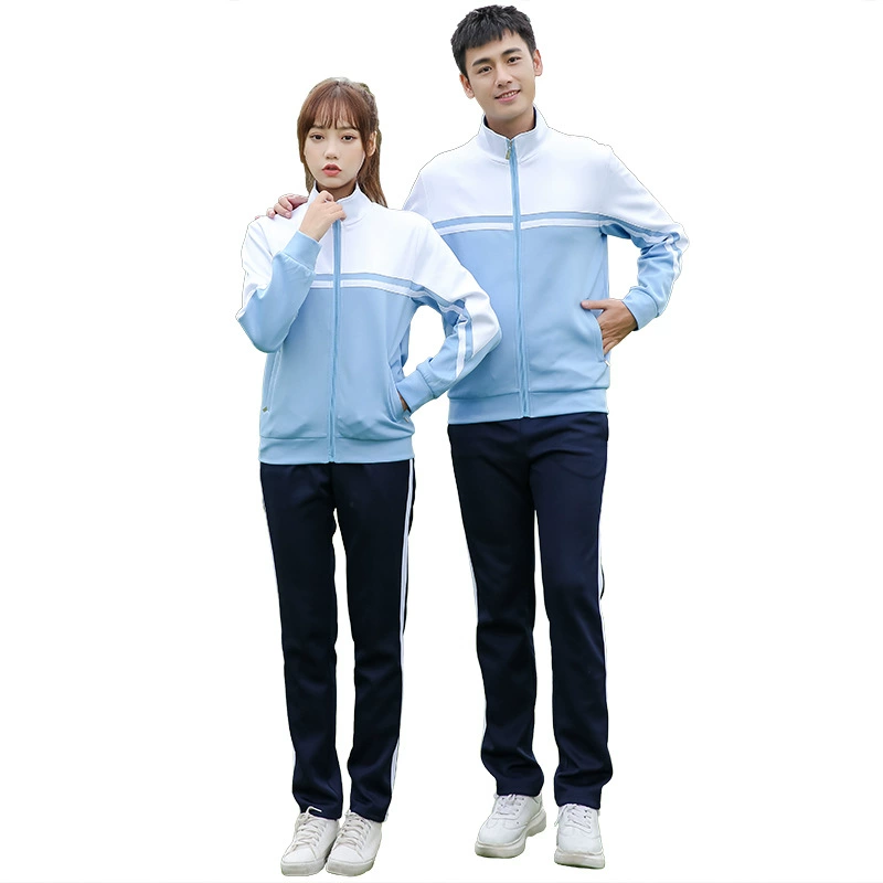 Осенняя блуза с длинным рукавом, штаны для мужчин и женщин, спортивный костюм, форма, комплект