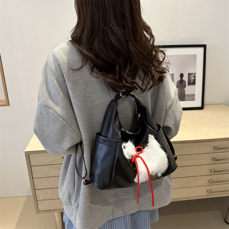 Bolso coreano de ocio occidental de dos hombros Bolso grande de un solo hombro mochila Bolso tolerante Mochila Highland Wave 2024