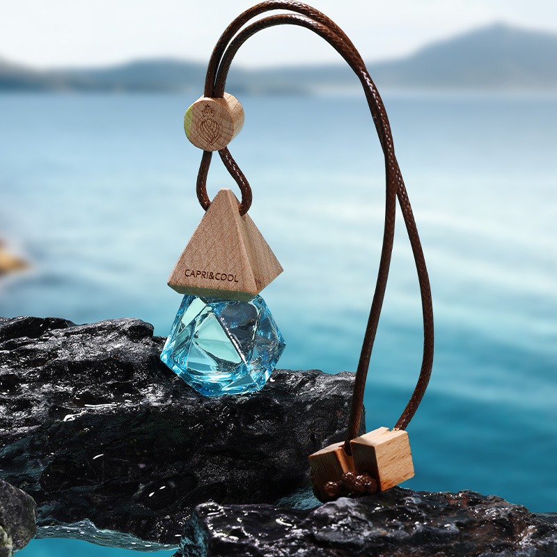 Colgante de automóviles perfumado colgante compacto perfumado colgante de automóviles duradero conveniente caja de regalo de alta calidad fresca eliminación de olor