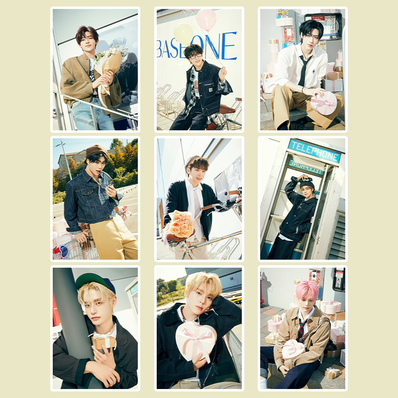 ZB1 日专一辑 《PREZENT》概念照 不干胶海报 墙贴画 装饰画明星