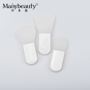 MINI Silicone Mask Brush New MINI Short Handle Mud Mask Makeup Brush Facial Beauty Tools Wholesale