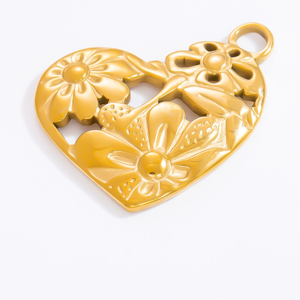 4g Weight 0.03µm-0.05µm Gold Plating Thickness PVD Coated Gold Plating Process Pendant Jewelry Making Type 21*20mm Jewelry Making Size Real Gold Plated Plating Material Zircon Inlay Material 1 Piece Quantity 304 Stainless Steel Material Heart Shape Pattern Retro, Simple Style Style Waterproof Non Tarnish, Plating Craft 1 Piece 21*20mm 304 Stainless Steel Zircon PVD Coated Real Gold Plated Heart Shape Pendant DIY Jewelry Accessories 18