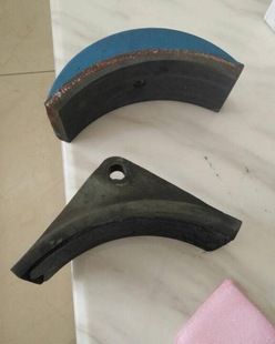 Main engine brake pad elevator traction machine brake arm