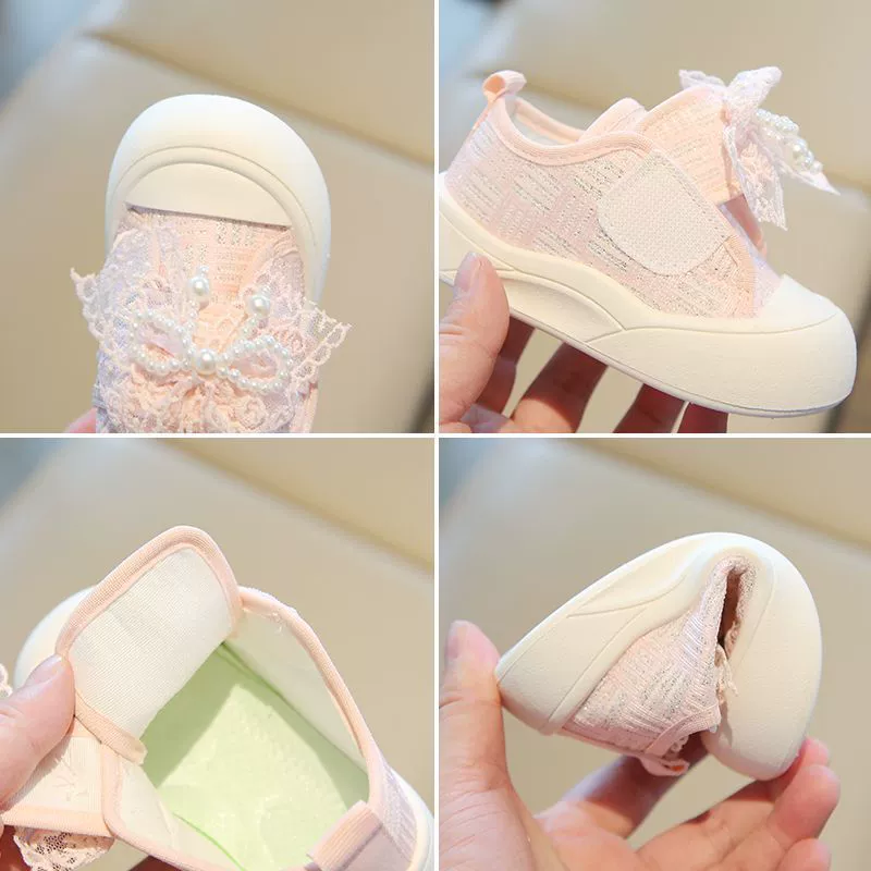 Children's cloth footwear, soft sole