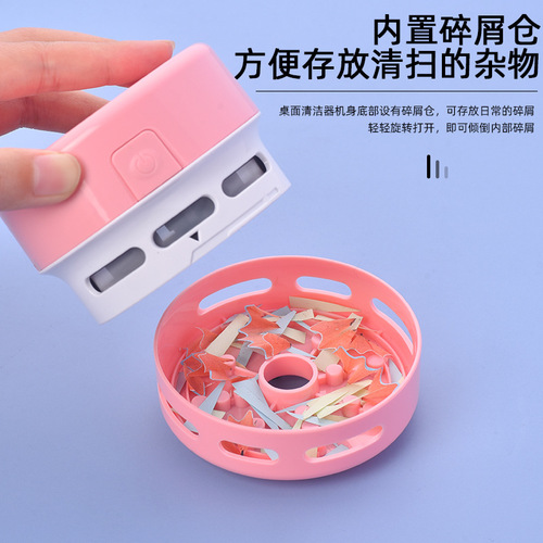 Zongmao household vacuum cleaner with holes, portable handheld high-power rechargeable desktop car powerful mini cleaner