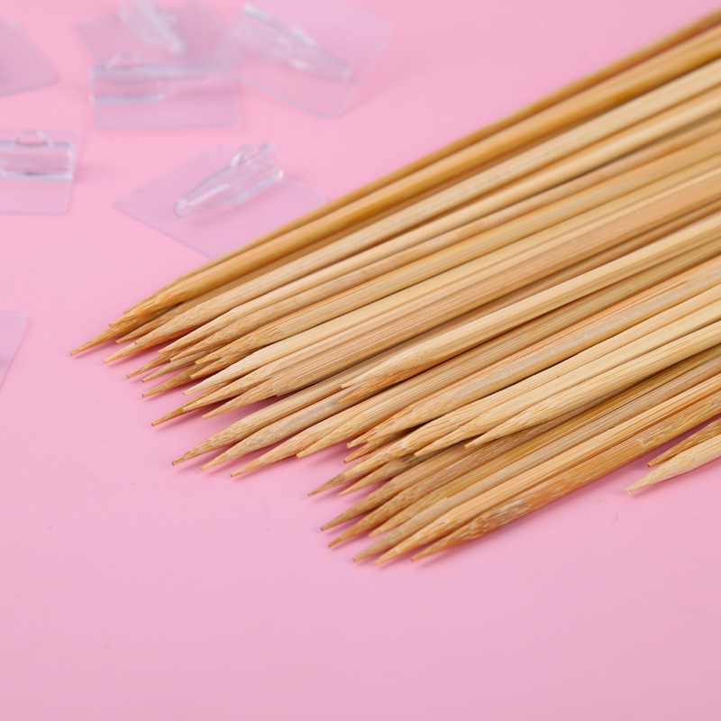 Palillos de bambú 50 pcs/bag de los 40cm