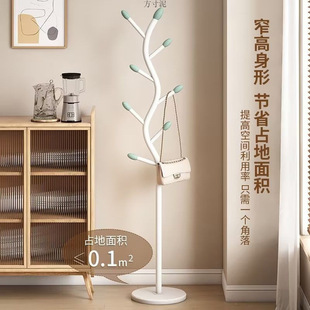 Light Luxury Coat Rack Floor-Standing Clothes Rack Bedroom Entrance Door Home Floor-Standing Vertical Room Indoor Simple Clothes Rack