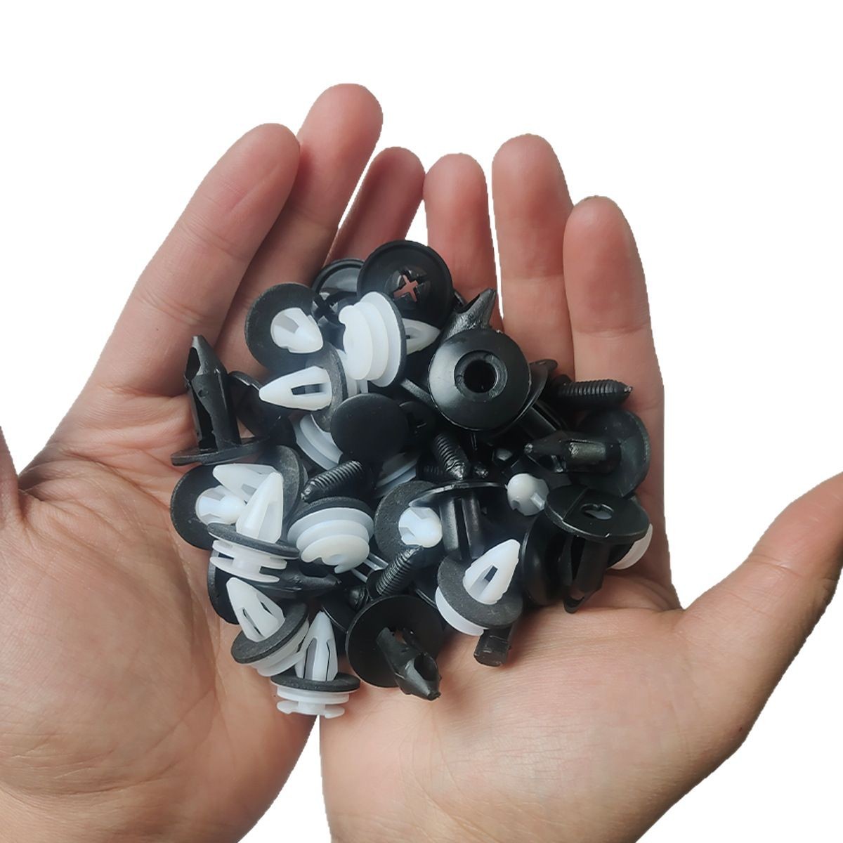 Soporte transfronterizo para automóviles 3 tipos de conjunto de fijación de parachoques de nylon fijación de fijación maletero