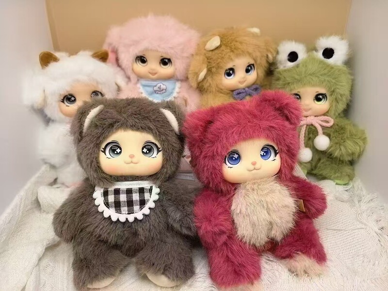 かわいいインターネット有名人のビニール人形ペンダントぬいぐるみ人形スクールバッグペンダントキーホルダー人形|undefined