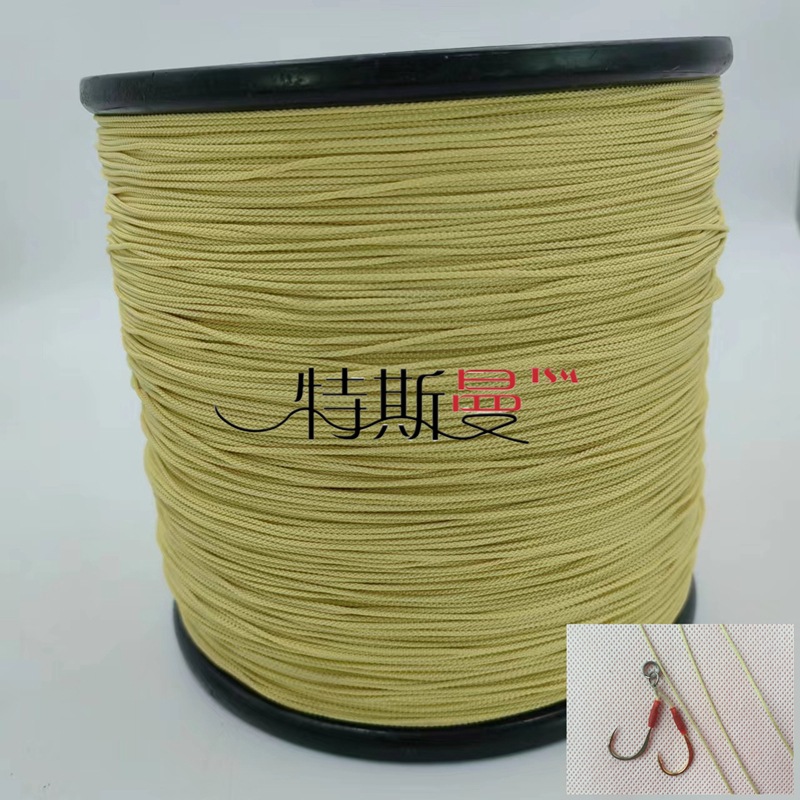 专做生产8编12编16编凯夫拉线芳纶绑钩线包芯空芯实芯均芳纶线绳