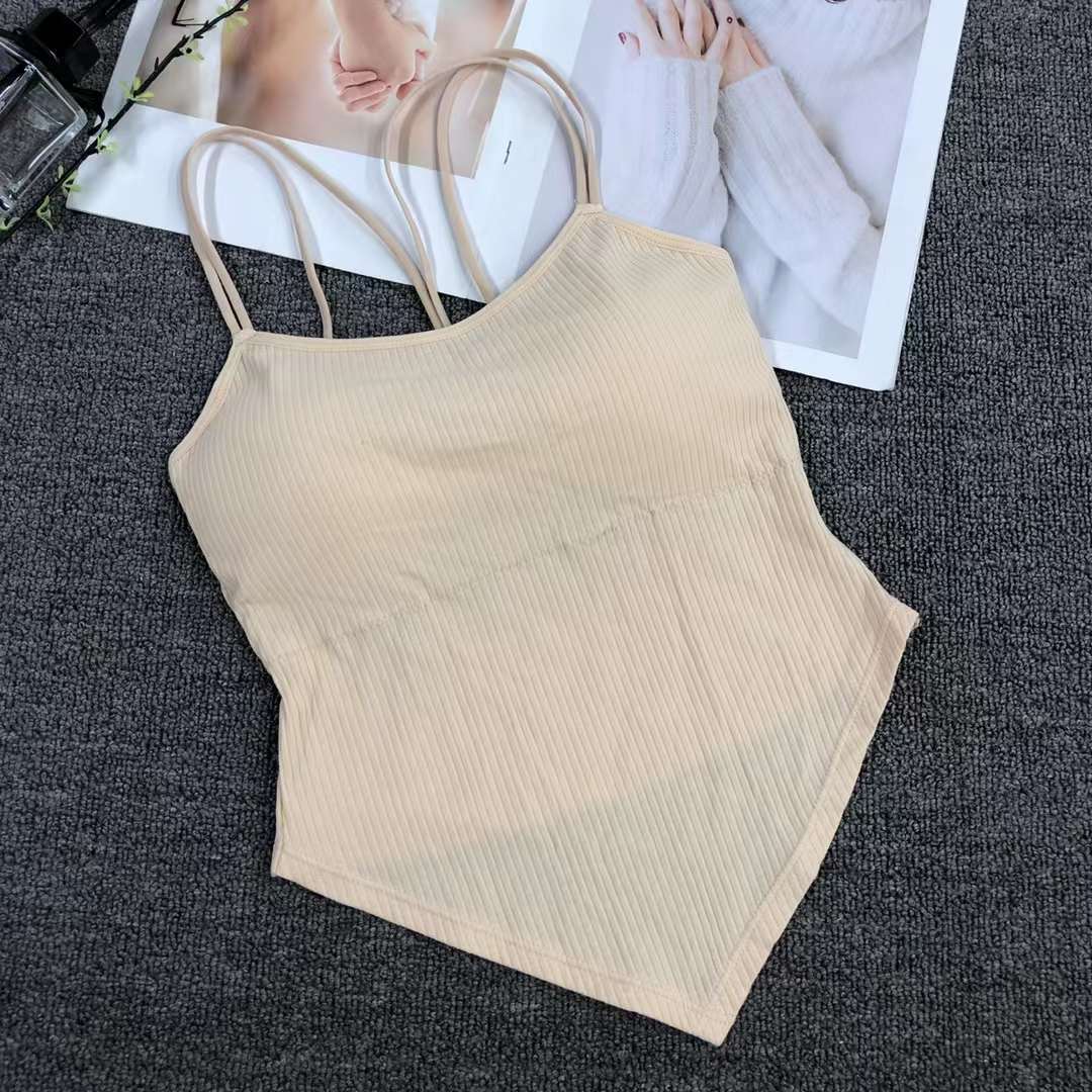 Nueva inconsútil alto elástico belleza de alta calidad las mujeres chaleco inalámbrico yoga sujetador ropa interior deportiva al por mayor image 4