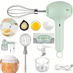 New Wireless Electric Egg Beater Egg White Blender Multifunctional Mixer Household Hand-held Mixer