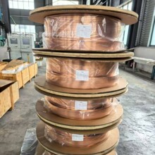 外方内圆紫铜管 紫铜盘管 TU1紫铜管 异型管 定尺切割 规格齐全