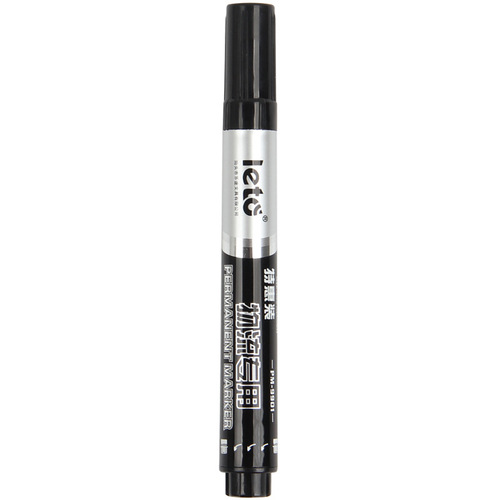 Lotto oil-based marker pen rechargeable ink large-head pen oil-based waterproof non-fading express logistics special pen black wholesale