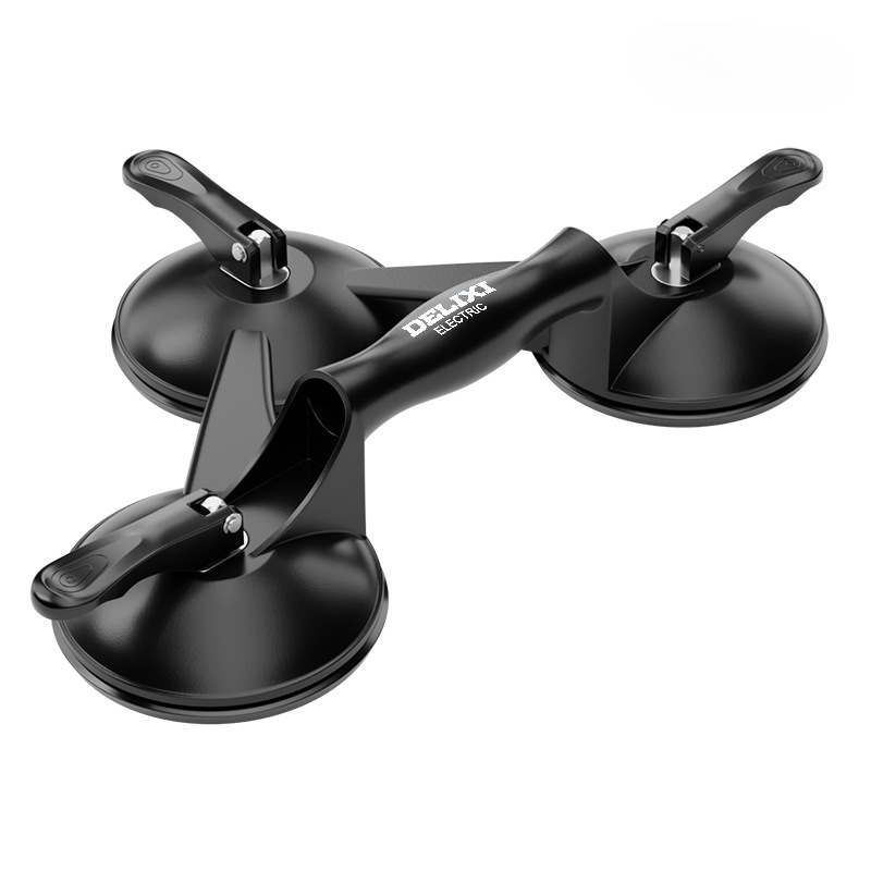 herramienta de transporte especial para la instalación de succión de vidrio de Delissi fuerte y pesado para suelo de azulejos al vacío