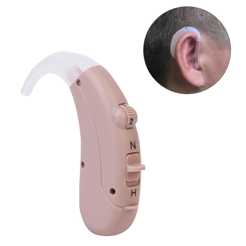 Cross-border Amazon ear back ear hanging elderly sound amplifier hearing aid microphone Accessories Wholesale