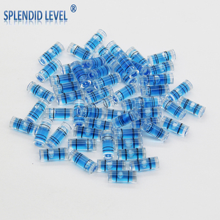 Cylindrical Horizontal Bubble Mini Small Level Portable Level Bubble Plastic High-Precision Long Level 5012