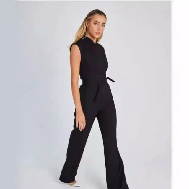 В наличии 2023 желание Amazon Горячий европейский и американский Повседневный модный кружевной комбинезон без рукавов Трансграничная Внешняя торговля