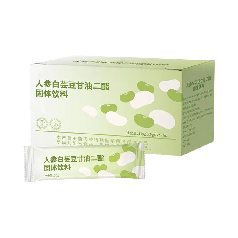 Ginseng White Kidney Bean Diglyceride Coffee Oem Private Label Processing Solid Beverage Instant Coffee Customization