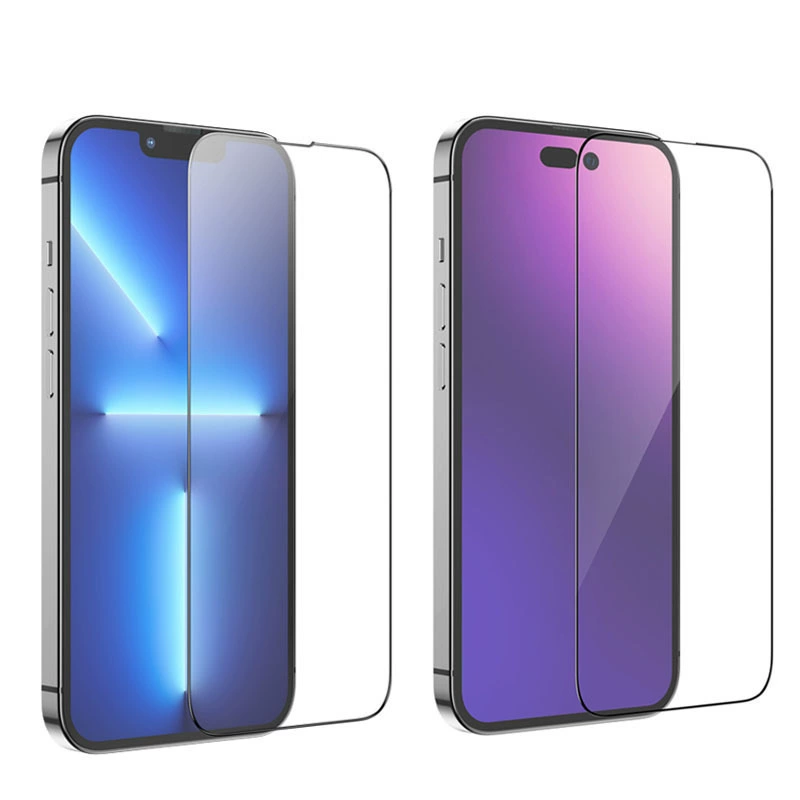 Защитное стекло из закаленного стекла (совместимо с iPhone 14 серии), полноэкранное/высокая прозрачность, несколько вариантов упаковки