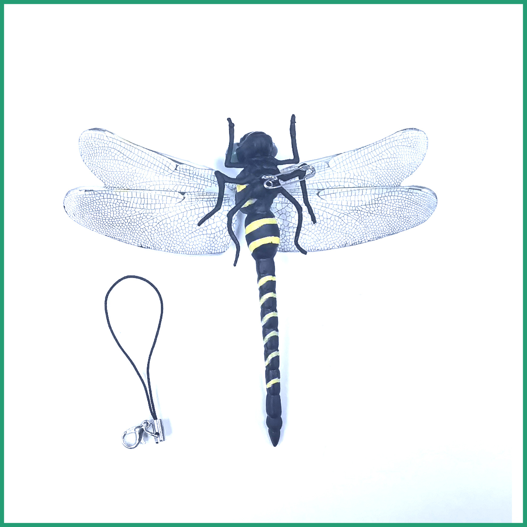 Exportado a Japón Repelente de mosquitos al aire libre simulación modelo de libélula grande artefacto repelente de mosquitos juguete transfronterizo-longitud de ala 12 cm