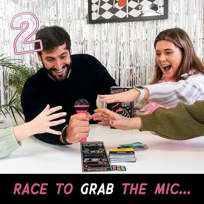 越境新商品 LuckyEggExcitingGrabTheMic 悪い歌手ゲーム 卸売 ボードゲーム カード|undefined